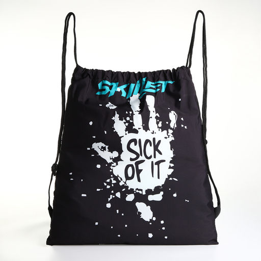 Мешок для обуви, 34*0,1*45, отд на стяжке, черный