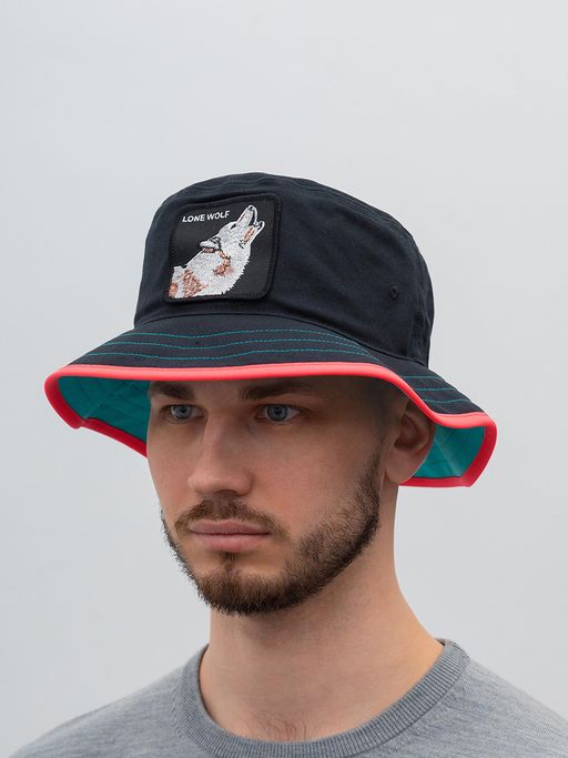 Панама GOORIN BROTHERS арт. 105-0006 (черный / розовый)