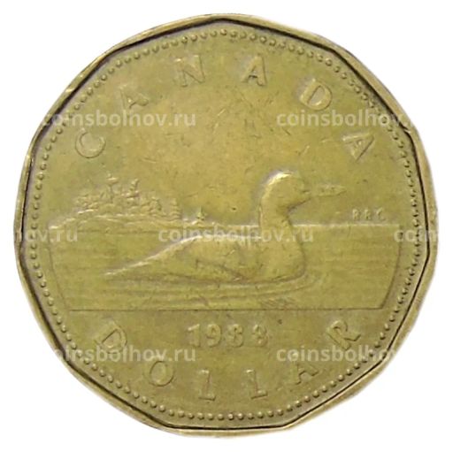 1 доллар 1988 года Канада