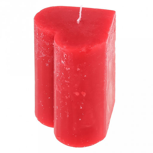 Свеча Сердечко 5,3х5,5х7см, парафин, малая, микс, время горения 3,5 часов (Россия) - Домашняя мода фото 7