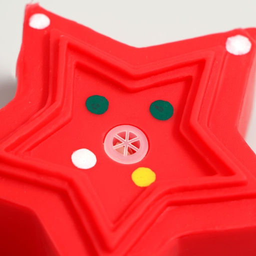 Игрушка пищащая Звезда, виниловая, 8 х 8 см - Пижон фото 3