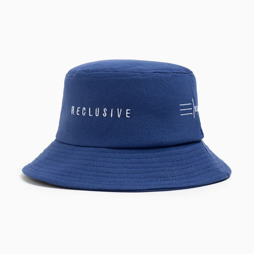 Панама с надписью MINAKU, синяя, размер 56-58