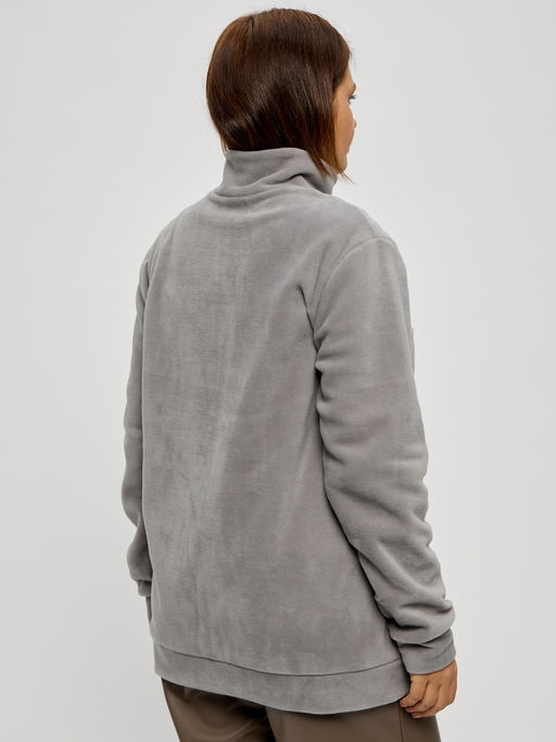 Толстовка женская из флиса Скарлет светло-серый - Амадэль фото 11