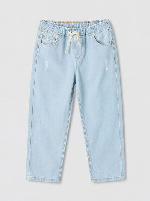 Regular Fit Beli Lastikli Erkek ?ocuk Jean Pantolon - Waikiki фото 2