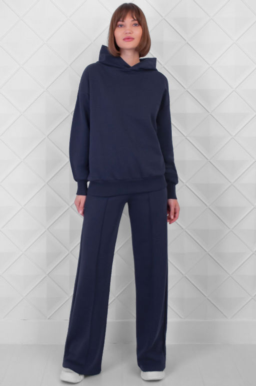 Арт. 2527/3 Костюм с брюками женский 44-52 (5 шт) Цвет:верх- антрацит, низ- антрацит - Калинка фото 8