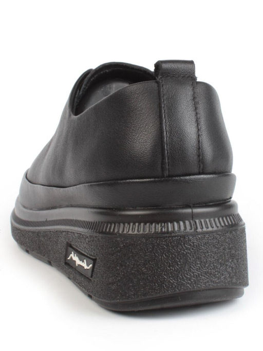 03-5315 BLACK Полуботинки женские (натуральная кожа)