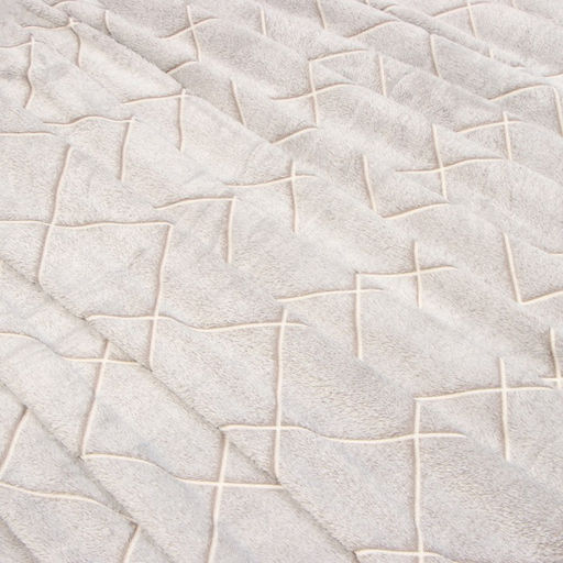 Плед светящийся в темноте Этель Ромбы цв.серый 150*200 см,100% п/э, 220 гр/м2  фото 4