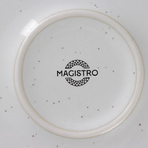 Тарелка обеденная Magistro Urban, d=22 см, фарфор, белая в крапинку фото 5