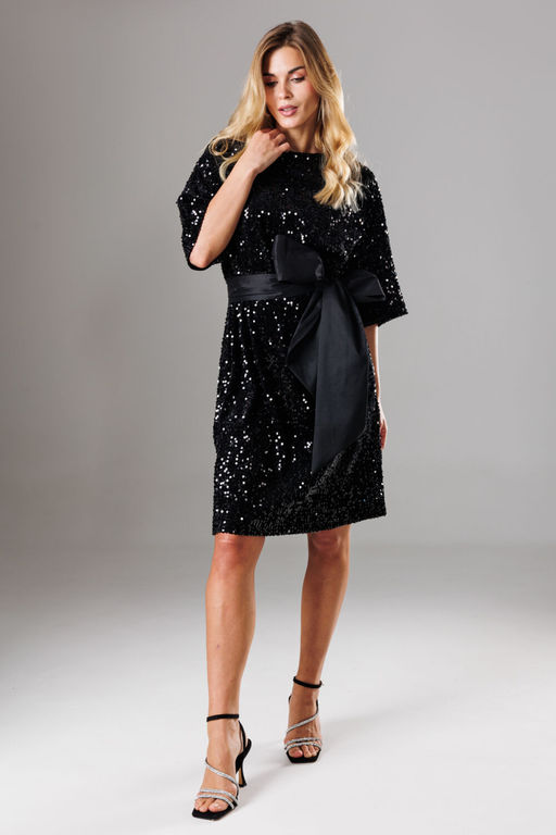 Платье Lars Style 1018 черный