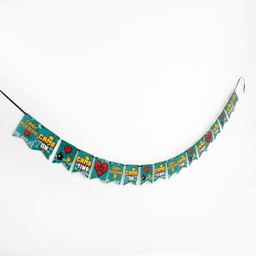 Гирлянда-флажки Game Time, «С Днём Рождения!», 300 см