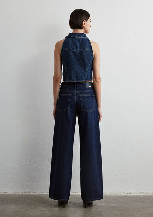 Siena Button Up Iconic Rinse Jean Pantolon