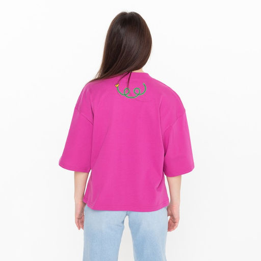 Футболка женская, цвет фуксия, размер 44