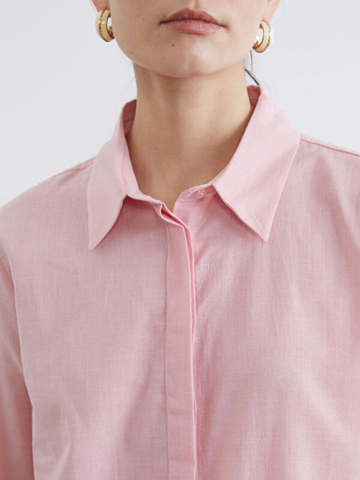 Dokulu Kad?n G?mlek Tunik