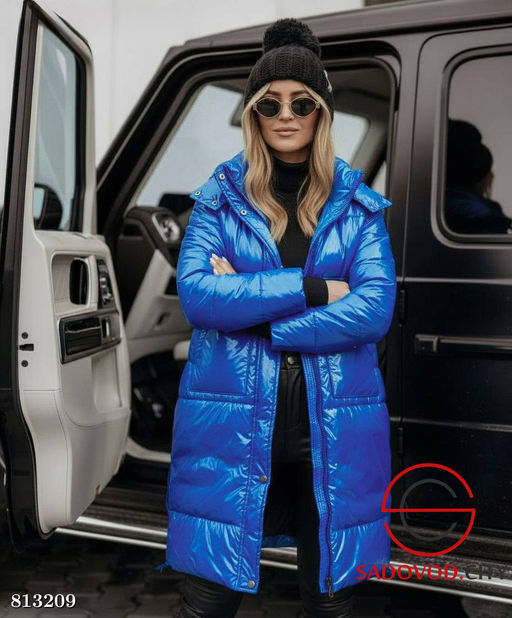 Теплая куртка женская длинная - Bruno фото 2