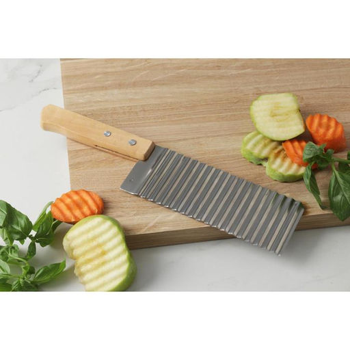 Цена за 2 шт. Нож для фигурной резки Доляна, 27×6 см, бежевый