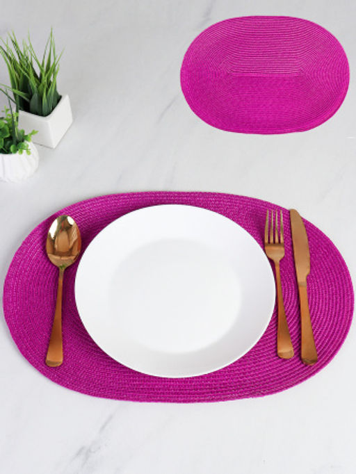 Салфетка для стола овальная / pink /уп 6/300/ 30х45 см Фуксия АКЦИЯ - ГалеонТрейд фото 2