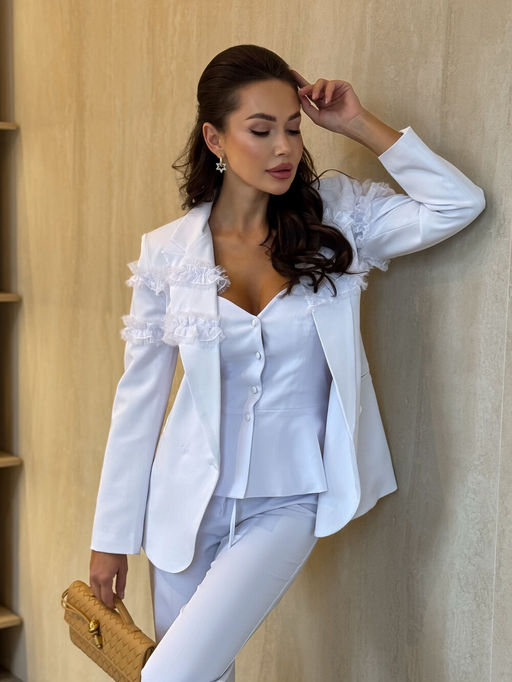 Костюм AURA 9272-170 белый