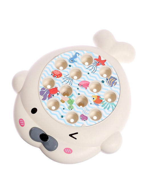 Рыбалка магнитная «Тюлень», 12 рыбок, 2 удочки