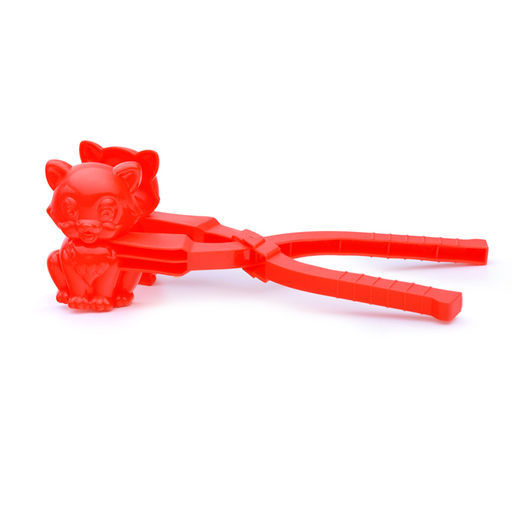 Формочка для лепки из снега Котик цвет в ассортименте, в сетке - Кнр фото 2