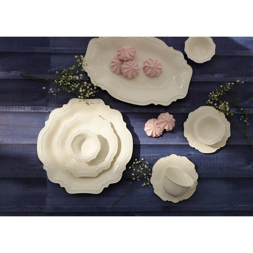 Салатник фарфоровый Magistro Сюита, 80 мл, d=10,5 см, цвет белый  фото 5