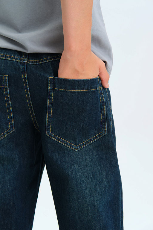 PELICAN, брюки для мальчиков, Темно-синий  фото 4