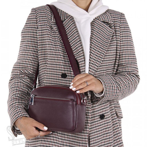 Сумка женская кожаная 8081NN wine red Natale Navetta в Новосибирске  фото 2