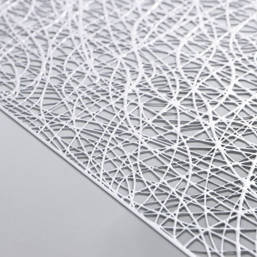 Дорожка на стол Доляна Паутинка, 30150 см, цвет серебряный  фото 6