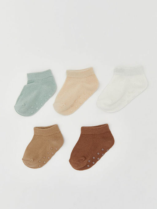 Erkek Bebek Patik ?orap 5li