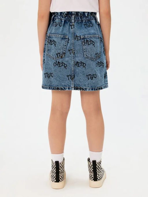 ACOOLA / Юбка джинсовая детская для девочек Metapod синий  фото 4