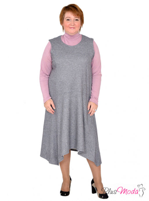 Платье-сарафан Модель №347 размеры 44-80 - Plusmoda фото 9