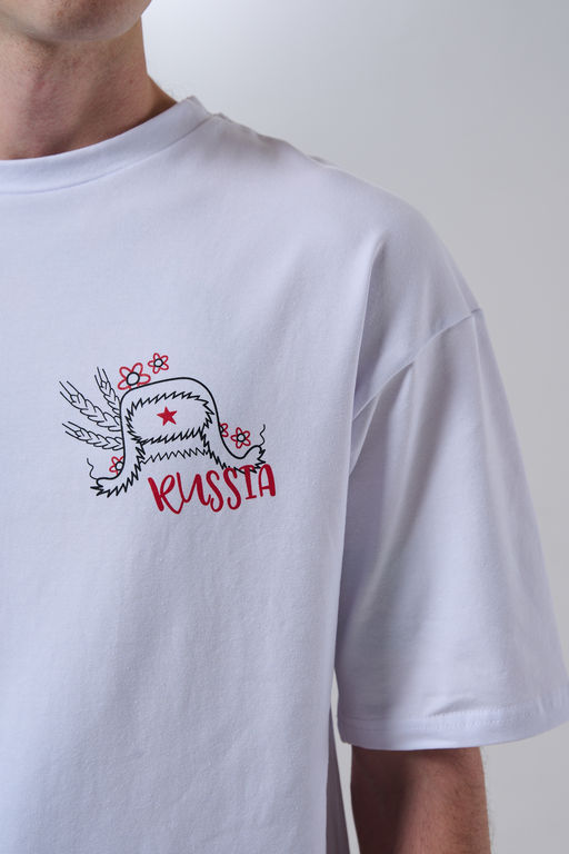 8579 футболка оверсайз мужская