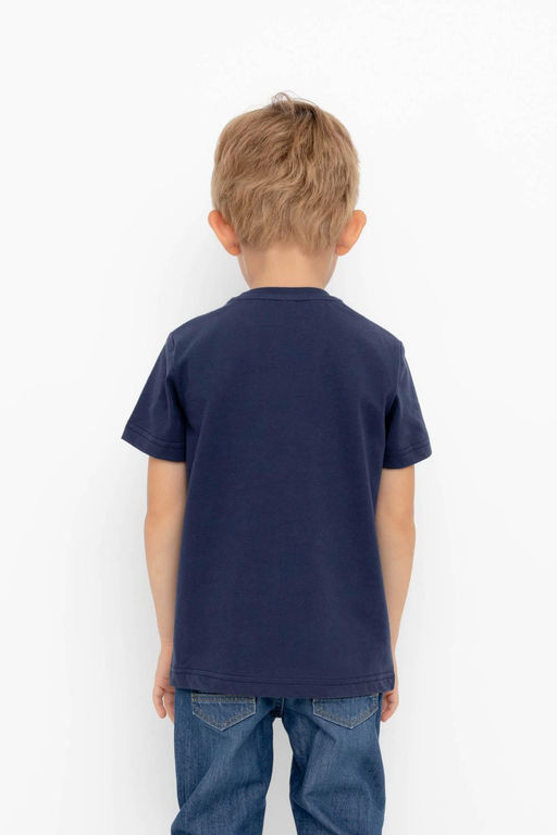 Crockid _ К 302280-1/морской синий фуфайка дет