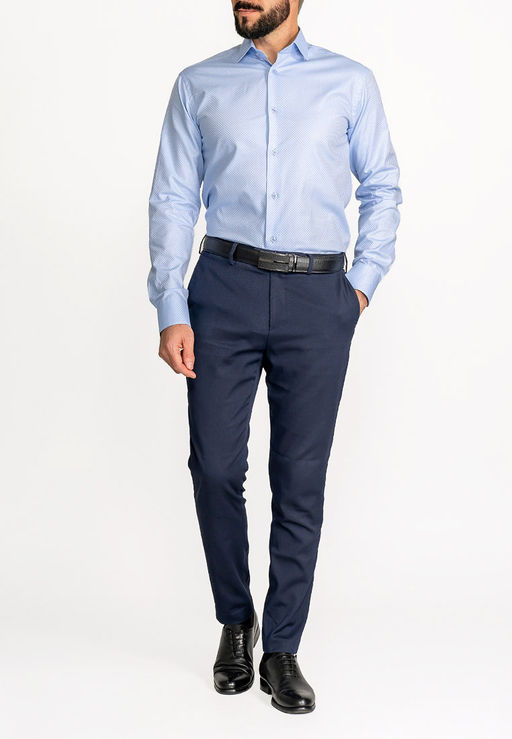 Сорочка мужская длинный рукав GREG 224/191/5159/Z_GB  фото 5