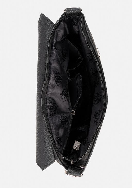 Сумка Модель №1531 | кожзам | гладкий | черный | Р901-1 | 31631 - L-craft фото 5