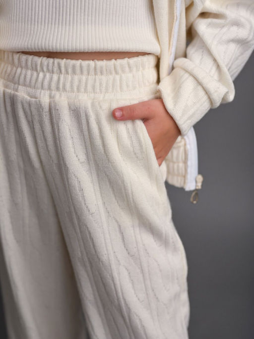 КД1254-В Костюм вязаный ЦВЕТ: МОЛОКО