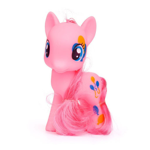 Пони с расческой 11,5*7 см, РОЗОВАЯ, в прозрачной коробочке - Junfa toys фото 2