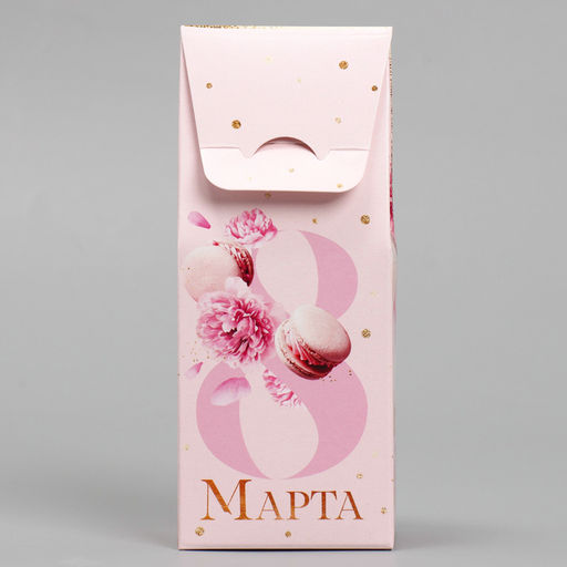 Цена за 5 шт. Коробка складная «8 марта», 5.7×14.5×3.5 см