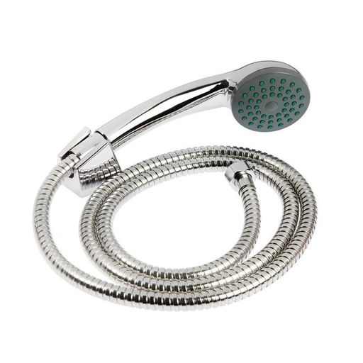 Смеситель для ванны Accoona A7103B, однорычажный, с душевым набором, силумин, хром