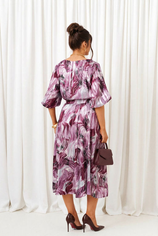 Платье Beautiful Free 6412 бордовый