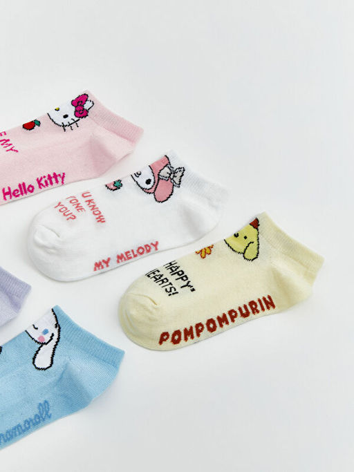 Носки-патик Hello Kitty 5 пар для девочек