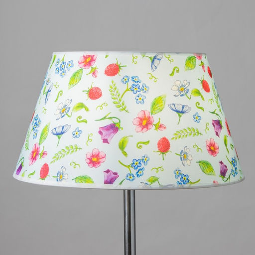 Абажур для светильника универсальный BayerLux Мелкие цветы, Е27/Е14, 38?38?21 см  фото 6