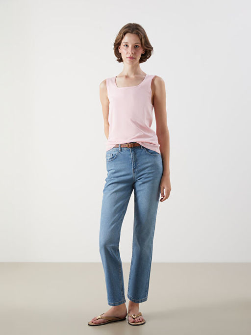 Slim Fit Kad?n Jean Pantolon