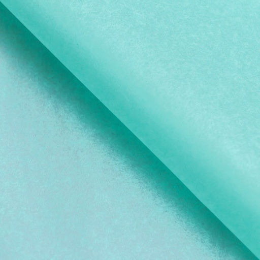Цена за 10 шт. Бумага упаковочная тишью, аквамариновый, 50×66 см