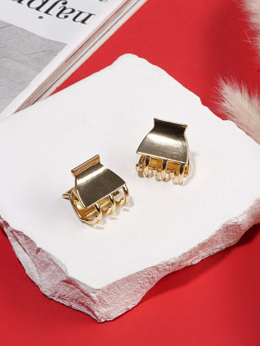 Цена за 2 шт. Крабик для волос «Шерри», набор 2 шт., классика, 2 см