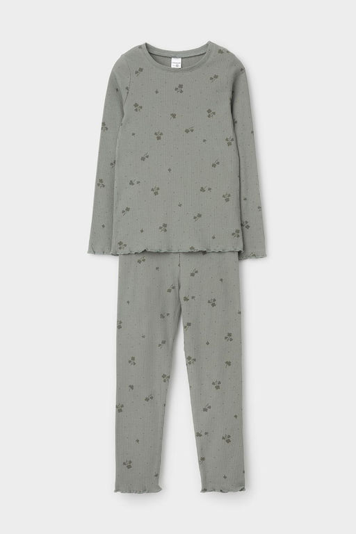 Crockid _ К 1618/зеленый чай,клевер пижама дет