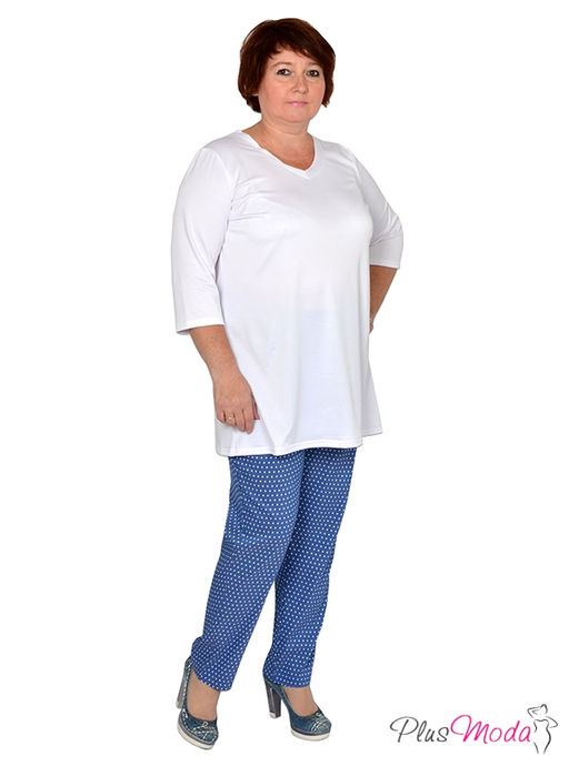 Туника Модель №489 размеры 44-84 - Plusmoda фото 3