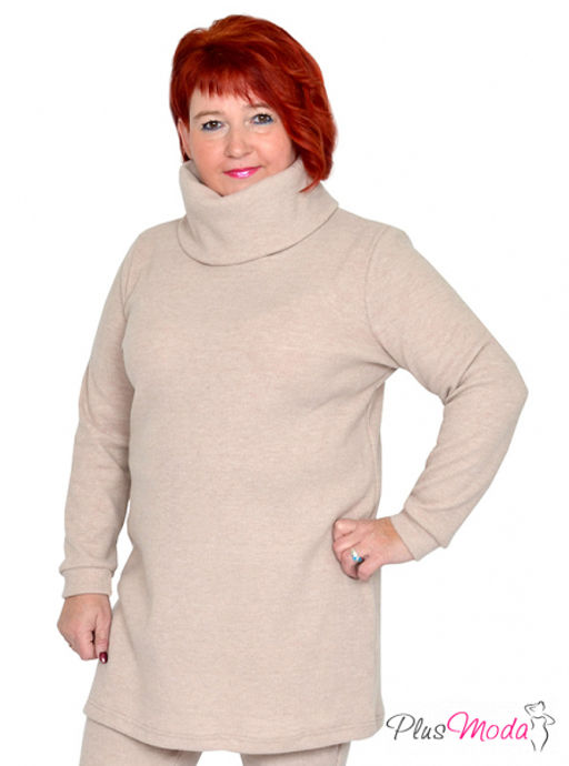 Свитер Модель №1432 размеры 44-84 - Plusmoda фото 9