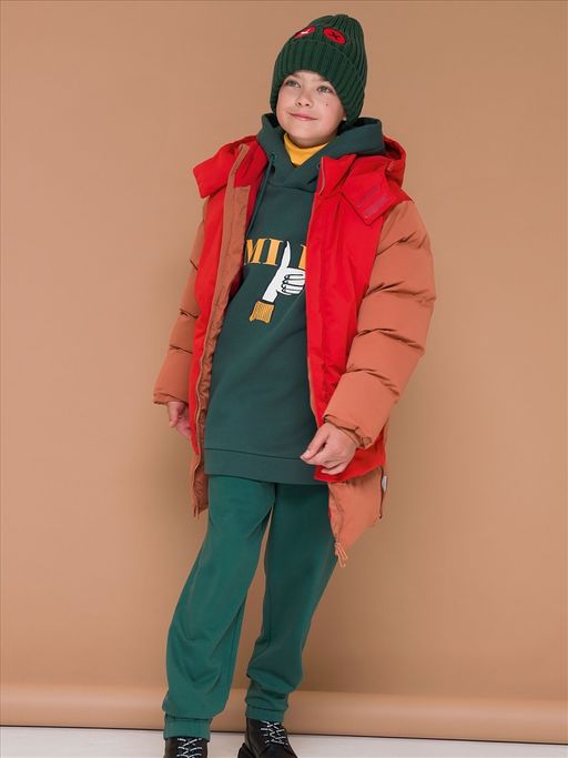 PELICAN, куртка для мальчиков, Красный