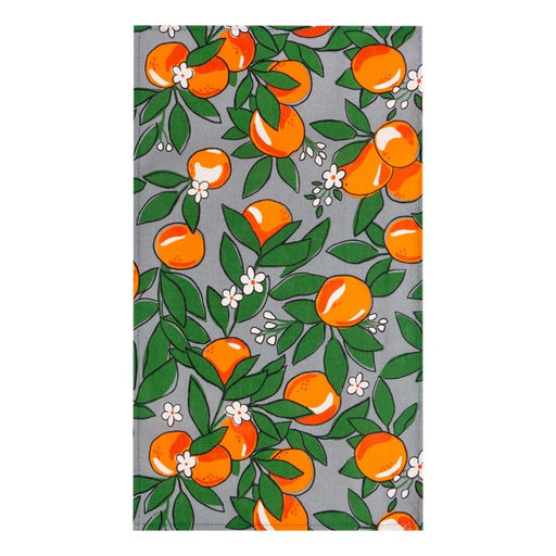 Полотенце кухонное Доляна Orange 35х60 см, 100% хлопок, 160г/м2  фото 2