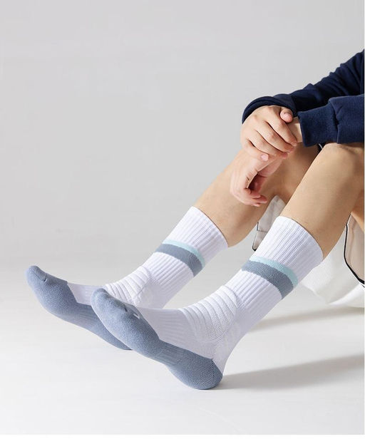 Носки взрослые длинные трехцветные 10 шт в уп - Storyland фото 9